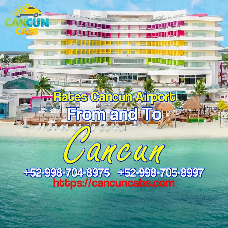Cancun Airport transfer to Cancun Hotel Zone!